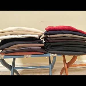 20 pairs of 14 Petite pants. Some NWT. Most Talbots brand.